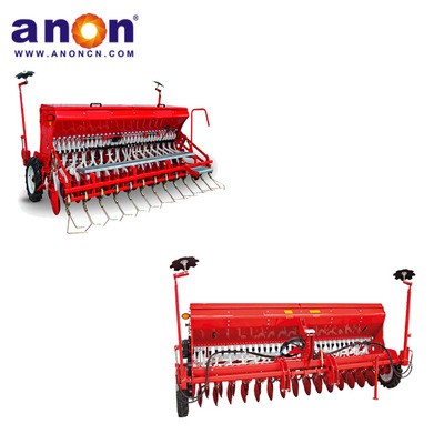 ANON四輪拖拉機(jī)帶谷子精播機(jī) 高粱播種機(jī) 小顆粒精播機(jī)