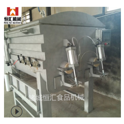 廠家定制真空拌餡機,哈爾濱紅腸拌餡機,2000型獅子頭真空拌餡機