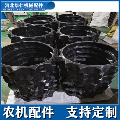 【移栽機(jī)配件】華仁制造夾苗盤甜菜打葉機(jī)甩帶橡膠條 橡膠鎮(zhèn)壓輪