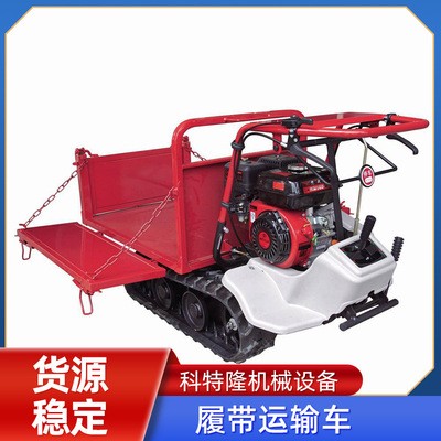 全地形農(nóng)用四不像小型手扶履帶爬坡運輸車 爬山虎履帶搬運車