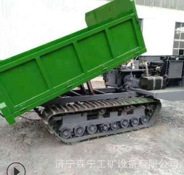 山地爬坡王小型四不像履帶翻斗車 供應泥地工礦丘陵履帶拖拉機