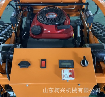 遙控割草除草一機 遠距離遙控割草機草坪修剪機 油電混動割草機