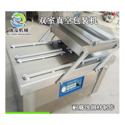 食品包裝機 商用雙室連續真空封口機 雞翅燒雞全自動真空包裝機
