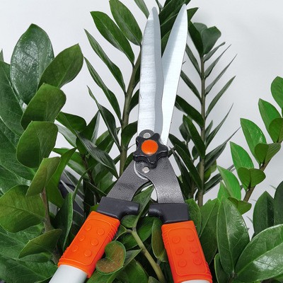 廠家直銷(xiāo)草坪剪SK5鋼花園高枝剪綠化修枝剪高空伸縮大力剪