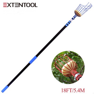 易事通高空摘果神器蘋果梨橘子摘果子神器鋁合金伸縮桿7米采摘器
