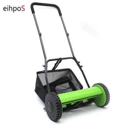 工廠貨源代發(fā)無動力手推式割草機家用園林修剪工具滾筒式草坪除草