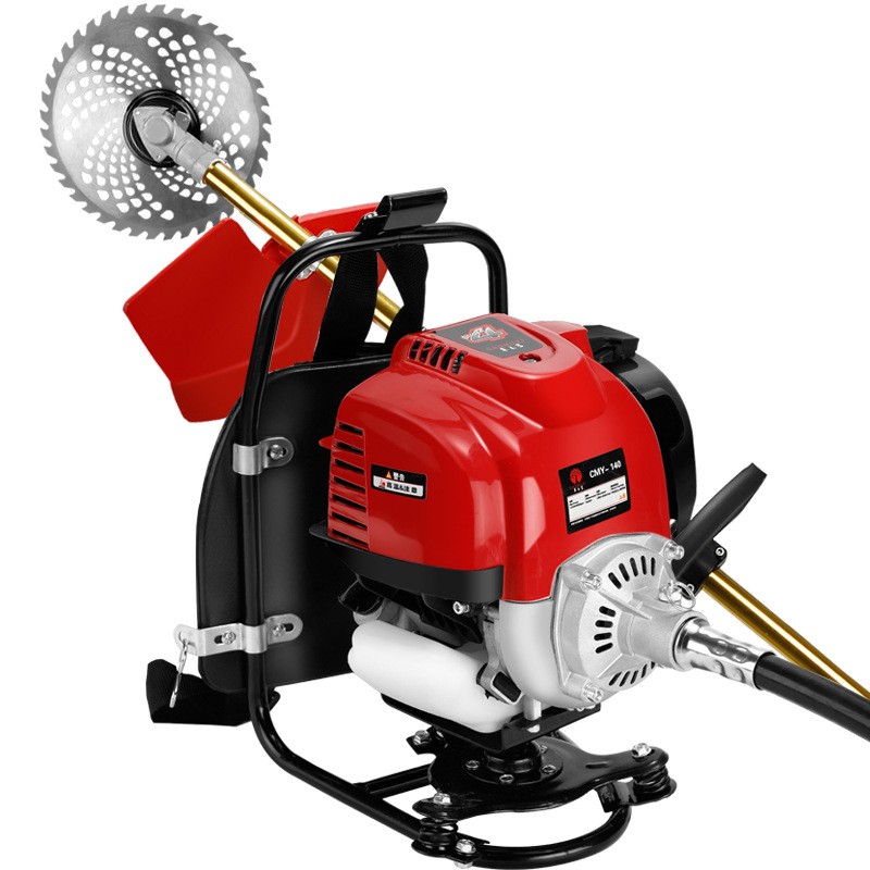 電啟動式割草機家用多功能背負(fù)式打草機農(nóng)用收割機小型割灌機