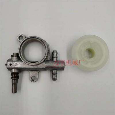 2500 3800機油泵和渦輪一套 油鋸汽油鋸伐木鋸 園林配件機油泵