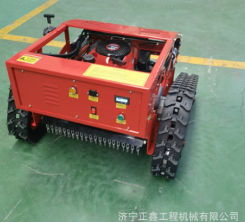 履帶草坪割草機 園林修剪除草打草機價格 果園遙控割草碎草機