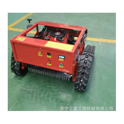 履帶草坪割草機 園林修剪除草打草機價格 果園遙控割草碎草機