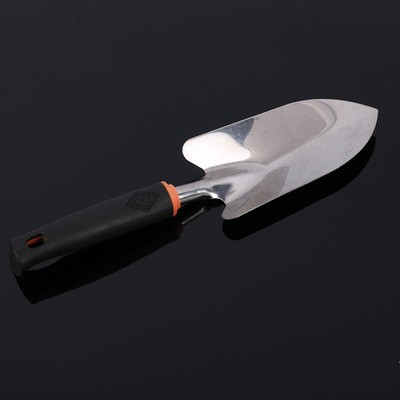 源頭廠家曉勇膠柄不銹鋼鏟 經(jīng)久耐用家庭盆栽膠柄不銹鋼鏟批發(fā)