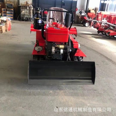 乘坐式35馬力履帶旋耕機 多功能水旱兩用開溝施肥埋肥一體機