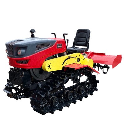 田園管理機(jī)果園開溝機(jī)農(nóng)用旋耕微耕機(jī)開溝施肥耕地機(jī)履帶式旋耕機(jī)