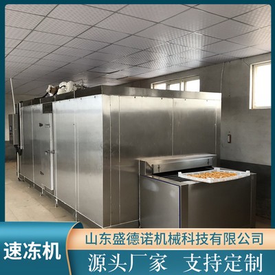 供應隧道式速凍機 食品速凍機設備 全自動海鮮速凍機器