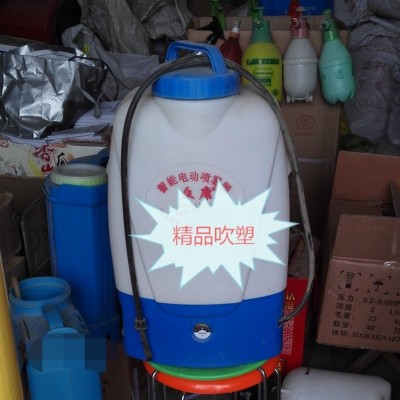 廠(chǎng)家批發(fā)供應(yīng)20L升背負(fù)式電動(dòng)噴霧器吹塑白桶企鵝款農(nóng)用打藥機(jī)