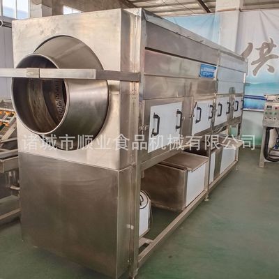 供應(yīng)諸城滾筒清洗機 核桃滾筒清洗設(shè)備 滾筒式果蔬清洗機