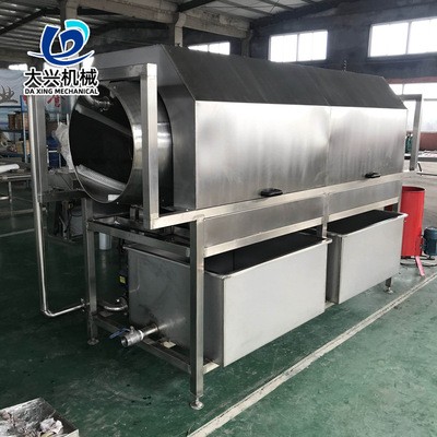 滾筒式果蔬清洗機(jī) 高壓噴淋大姜清洗機(jī) 鬼子姜螺旋出料清洗設(shè)備