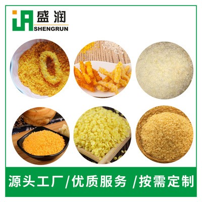 膨化面包屑面包糠生產(chǎn)線 山東生產(chǎn)面包糠設備廠家 面包糠雪花片