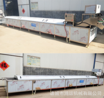 蔬菜殺青流水線 低溫八十殺菌設備 不銹鋼多功能漂湯池