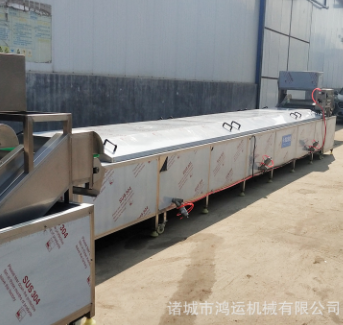 小龍蝦漂燙清洗流水線 不銹鋼魷魚八爪魚漂燙機