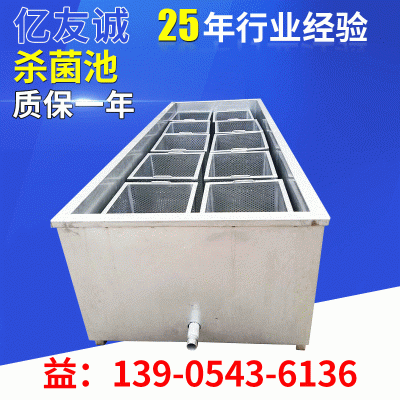 廠家供應殺菌池 水果蔬菜殺菌池 雙層保溫殺菌池 魚肉食品蒸煮線