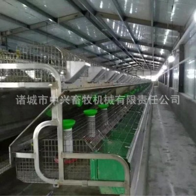 新型兔籠 24籠位品字形兔籠 規模養殖用兔籠