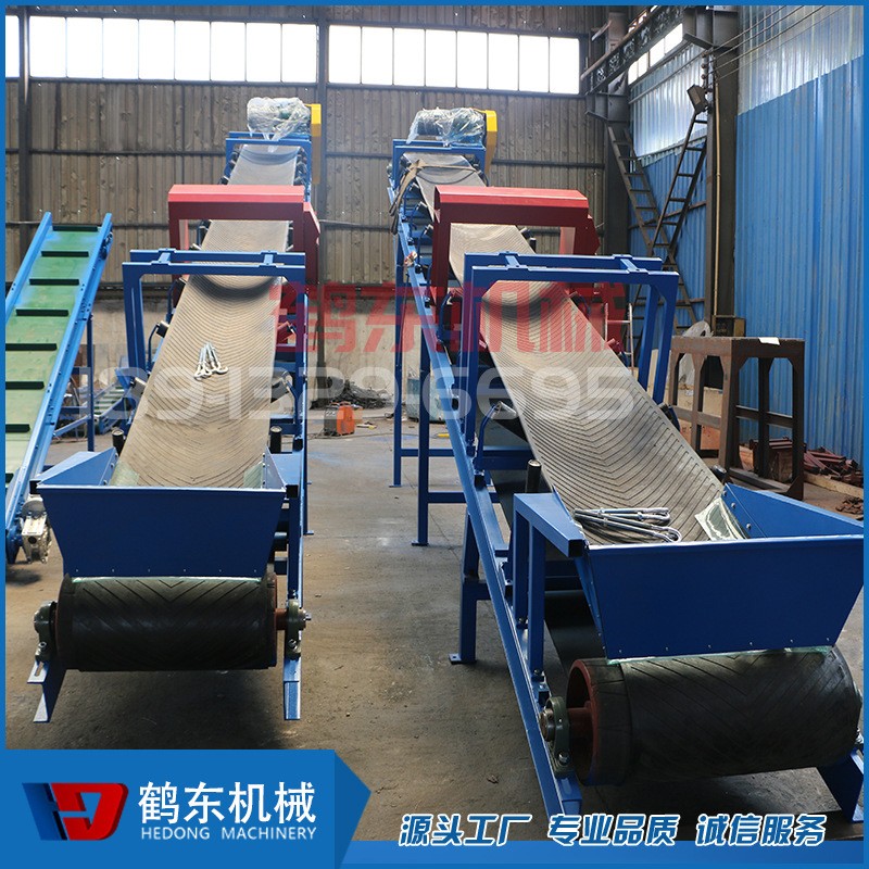 廠家定做爬坡上料輸送機(jī)流水線 工業(yè)傳送帶 不銹鋼板式輸送機(jī)