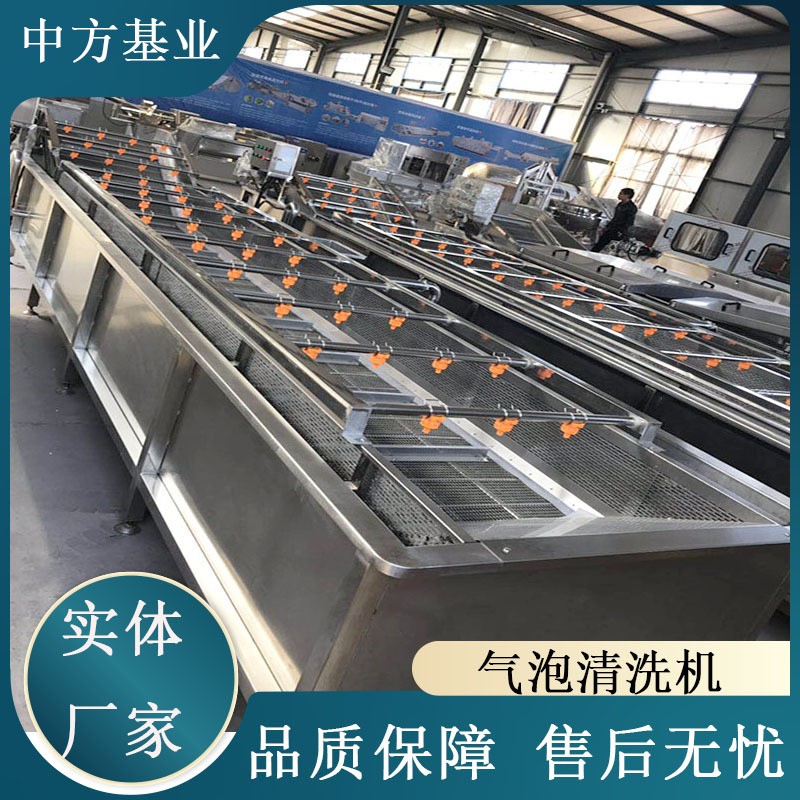 氣泡清洗機 學(xué)校食堂用蔬菜清洗設(shè)備 全自動土豆辣椒噴淋洗菜機