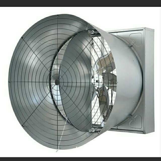 畜牧養殖喇叭口負壓風機低噪音風機 蝴蝶攏風筒畜牧風機 錐形風機
