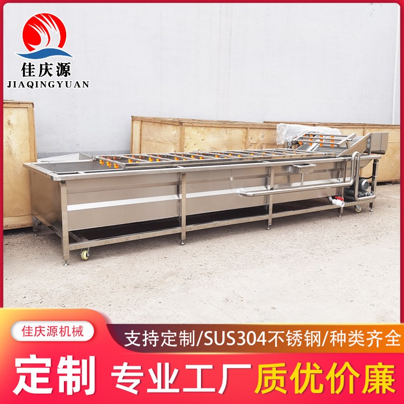 筍片藕片臭氧洗菜機 高壓噴淋式果蔬清洗機 小黃瓜脫鹽氣泡清洗機