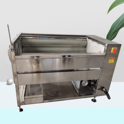 毛輥清洗機(jī) 火龍果土豆毛輥去皮清洗機(jī)魔芋自動去皮機(jī)毛刷洗菜機(jī)