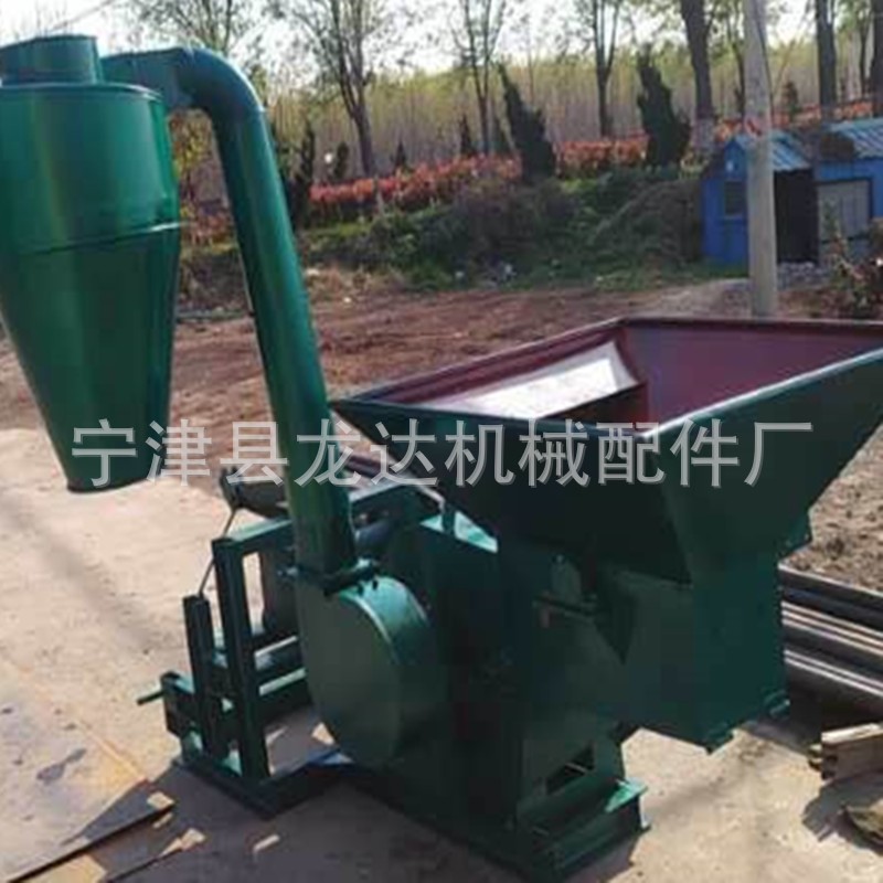 大型養(yǎng)殖飼料加工設(shè)備秸稈粉碎機(jī) 錘片式沙克龍青草飼料粉碎機(jī)