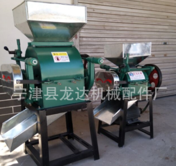 對(duì)輥式膨化飼料專用粉碎機(jī) 魚(yú)餌飼料黃面面粉碎破碎機(jī)