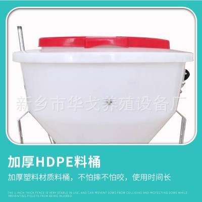 源頭廠家育肥豬用干濕下料器豬用自動喂料器料槽自動供料下料器