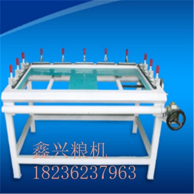 面粉廠篩格繃裝機 平篩用 面粉廠用裝羅底設備 高方篩用繃裝機