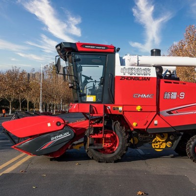 收割干凈 不跑糧的收割機 中聯(lián)收獲4LZ-9B谷物聯(lián)合收割機