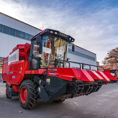 中聯(lián)4YZ-4W大中型自走式玉米收獲機莖穗兼收玉米收割機