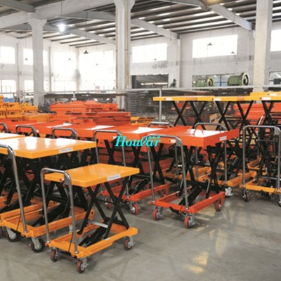 現貨供應PTS500手動平臺模具平臺車液壓臺車液壓平臺升降手推車