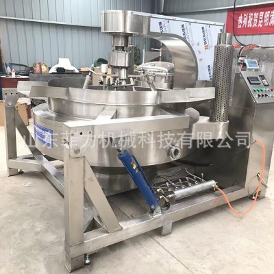 全套辣椒醬行星攪拌炒鍋 成套牛肉醬生產線 醬料廠香菇醬制作機器