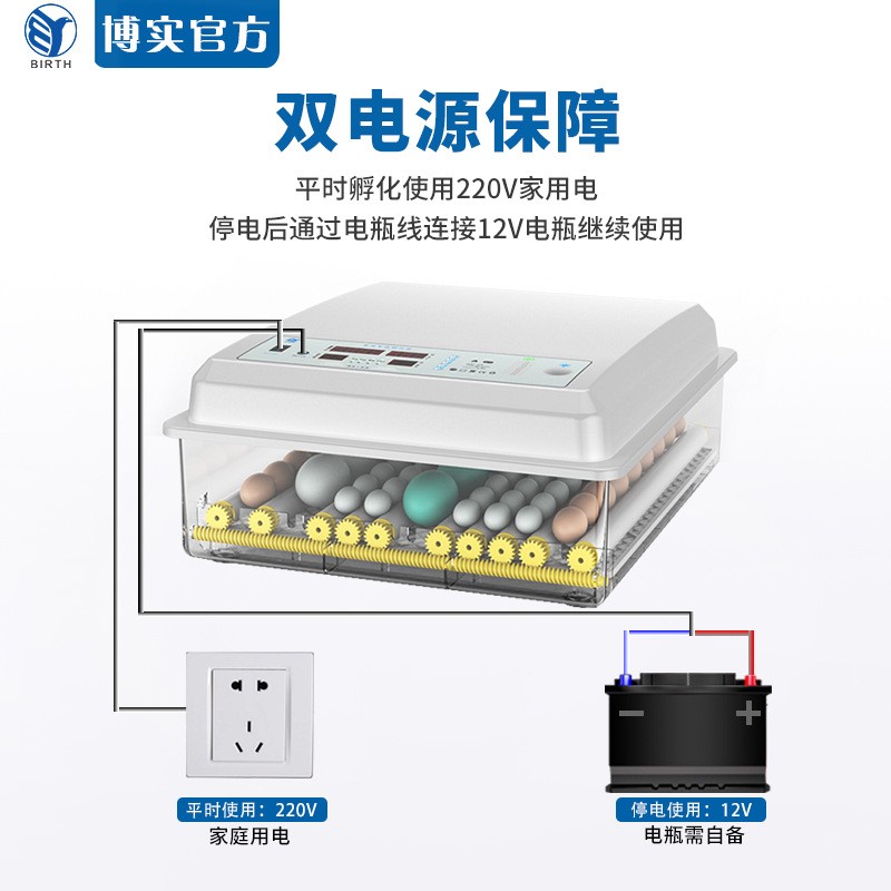 廠直供全自動家禽孵化器 雞鴨鵝孵蛋機 農(nóng)場養(yǎng)殖孵化機智能孵蛋器