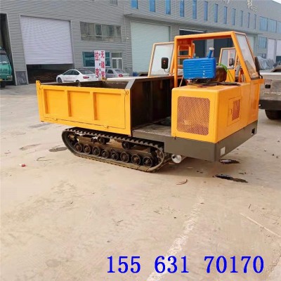 山東座駕履帶運(yùn)輸車 水利改造農(nóng)田自卸運(yùn)輸車 果園園林手扶運(yùn)輸車