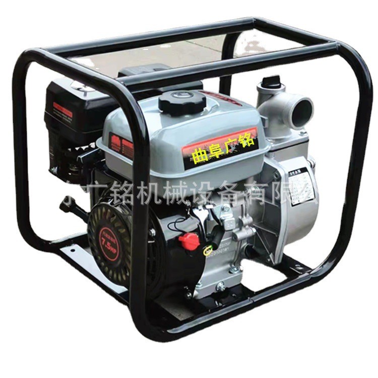 農田澆灌抽水泵 風冷柴油手推式自吸泵 高揚程大流量抽水泵