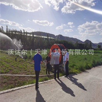 卷盤式噴灌機絞盤式噴灌機中心支軸輕松噴灌千畝