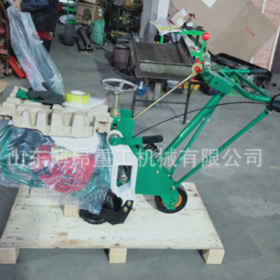 汽油動力廣東手推式TJ668型起草皮機博昂牌草坪養護移植草坪機
