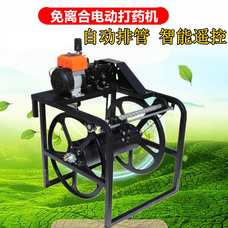 廠家直供農用48V60V電三輪遠程遙控自動收卷管高壓電動噴霧打藥機