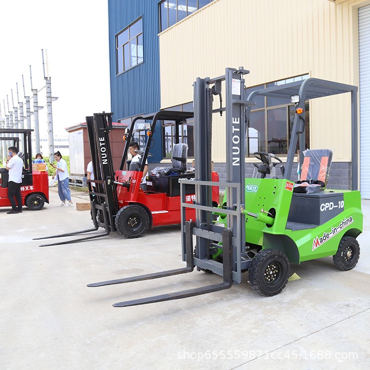 座駕式電動叉車 小型1噸2噸3噸倉庫搬運電叉車 四輪電動叉車廠家