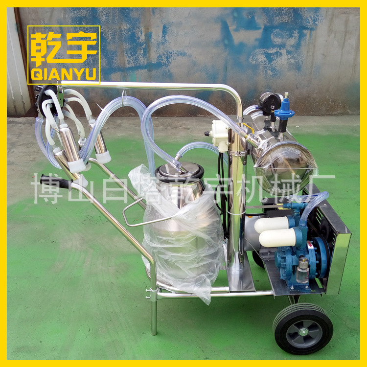 單桶真空泵擠奶機1