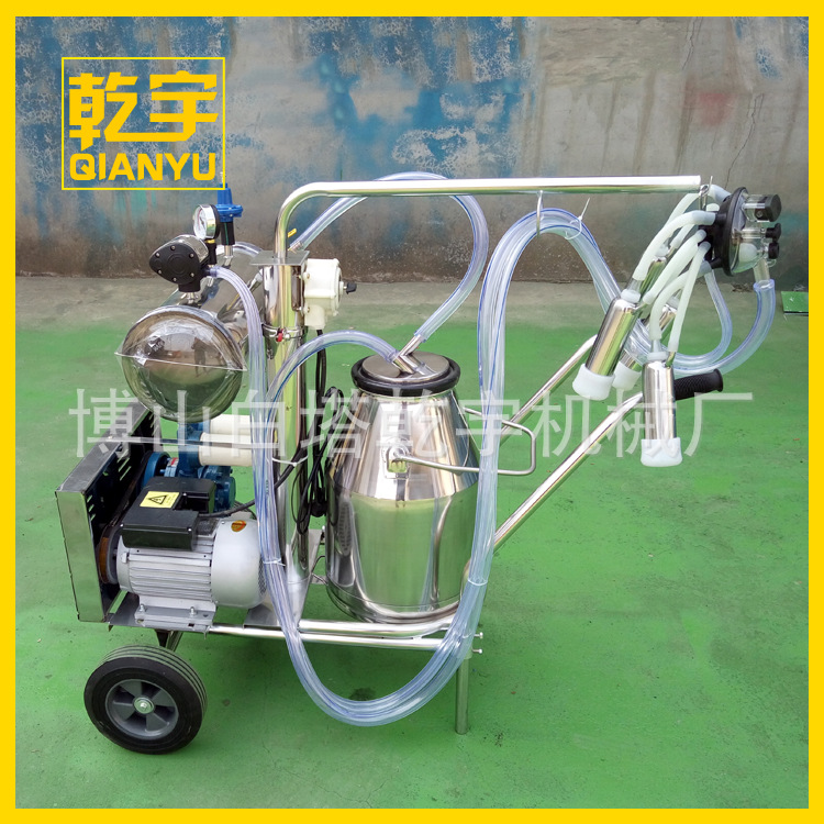 單桶真空泵擠奶機4