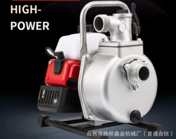 水泵1寸1.5寸二沖程汽油抽水機(jī)家用手提式抽水泵農(nóng)業(yè)灌溉自吸泵