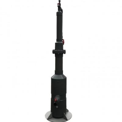 水產養殖純氧增氧高密度養殖純氧混合器循環水氧氣錐飽和溶氧器